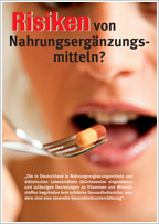 Risiken von Nahrungs­ergänzungsmitteln?